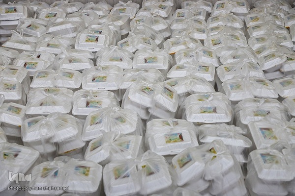 آیین پخت و توزیع ۱۵۰دیگ غذای نذری-مبارکه اصفهان ‎‎