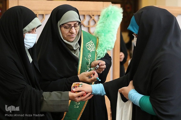 بزم غدیریان در سومین حرم اهل بیت(ع)‎‎