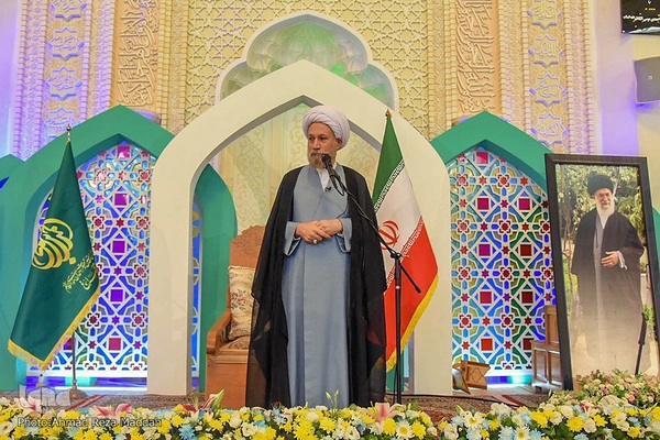 بزم غدیریان در سومین حرم اهل بیت(ع)‎‎