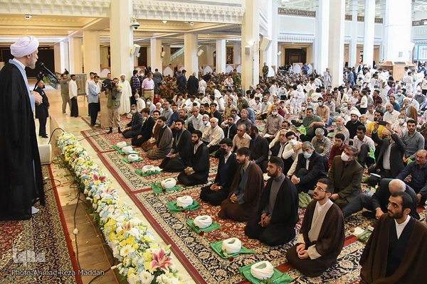 بزم غدیریان در سومین حرم اهل بیت(ع)‎‎