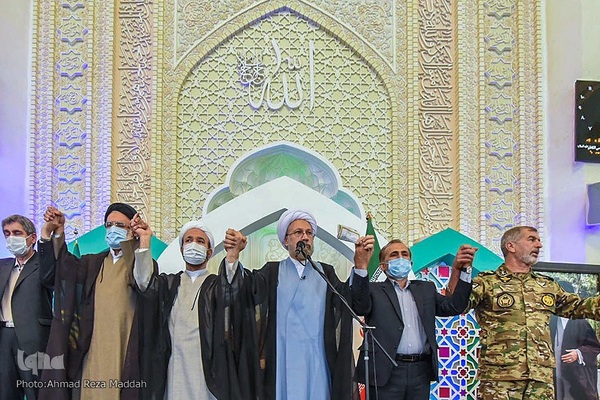 بزم غدیریان در سومین حرم اهل بیت(ع)‎‎