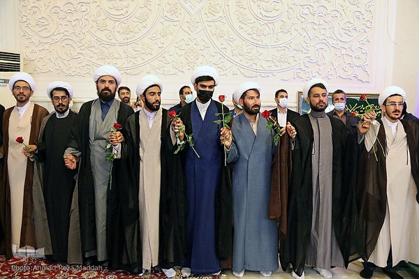 بزم غدیریان در سومین حرم اهل بیت(ع)‎‎