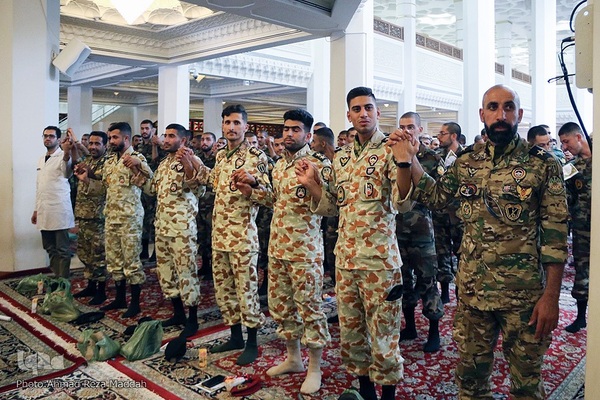 بزم غدیریان در سومین حرم اهل بیت(ع)‎‎