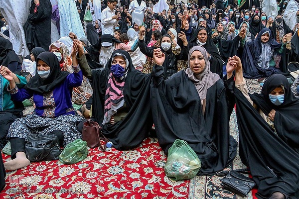 بزم غدیریان در سومین حرم اهل بیت(ع)‎‎