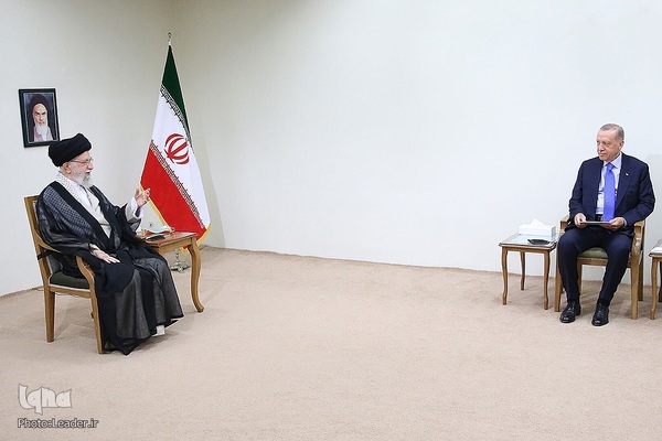 دیدار رجب طیب اردوغان، رییس جمهور ترکیه با حضرت آیت‌الله خامنه‌ای، رهبر معظم انقلاب اسلامی