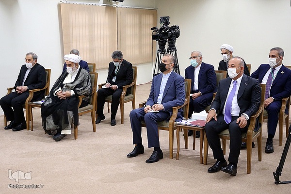 دیدار رجب طیب اردوغان، رییس جمهور ترکیه با حضرت آیت‌الله خامنه‌ای، رهبر معظم انقلاب اسلامی