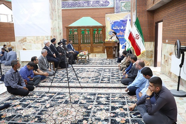 آیین افتتاح زیارتگاه شاه حسین ولی در تبریز