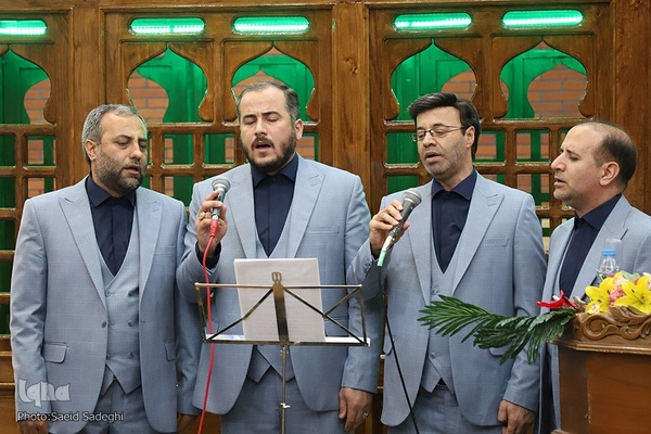 آیین افتتاح زیارتگاه شاه حسین ولی در تبریز