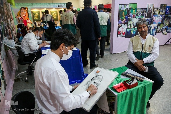 نمایشگاه سومين جشنواره خدمت رضوی