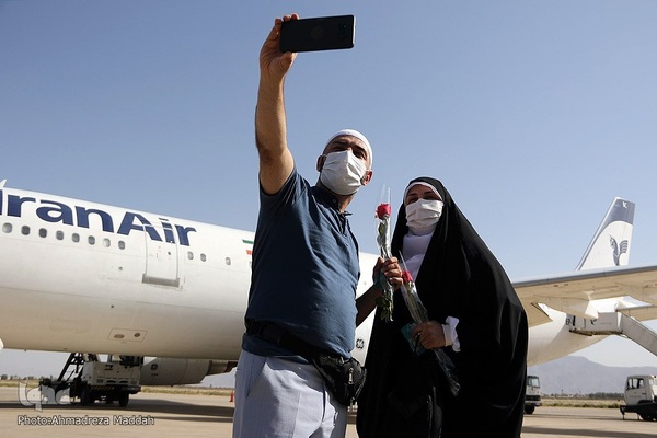 بازگشت نخستین گروه از حجاج استان فارس به شیراز