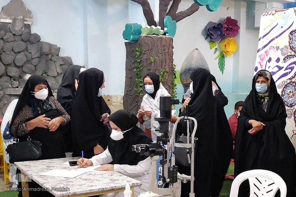 اردوی جهادی خدمات رایگان سلامت در حرم مطهر شاهچراغ (ع)