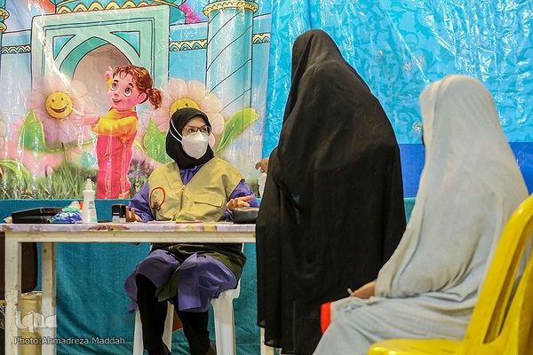 اردوی جهادی خدمات رایگان سلامت در حرم مطهر شاهچراغ (ع)