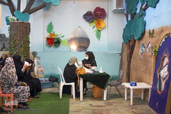 اردوی جهادی خدمات رایگان سلامت در حرم مطهر شاهچراغ (ع)