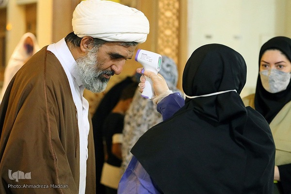 اردوی جهادی خدمات رایگان سلامت در حرم مطهر شاهچراغ (ع)