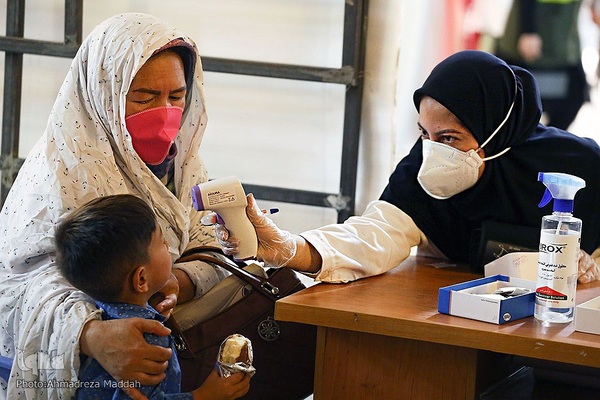 اردوی جهادی خدمات رایگان سلامت در حرم مطهر شاهچراغ (ع)