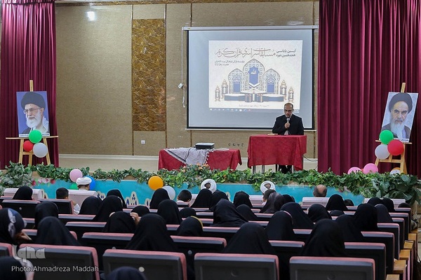 آئین اختتامیه هجدهمین دوره مسابقات سراسری حفظ قرآن مؤسسه بیت‌الاحزان حضرت زهرا(س) در شیراز