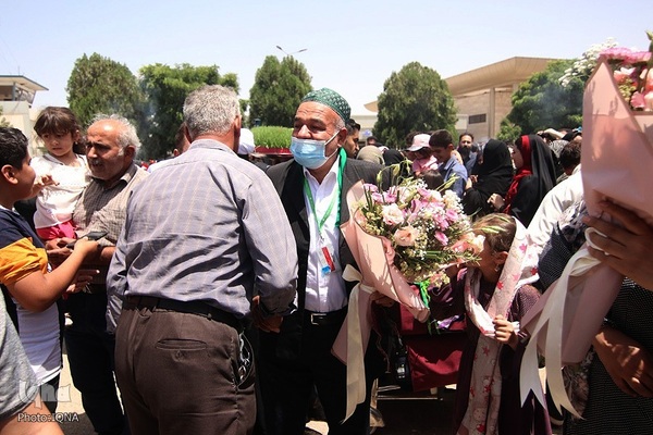 بازگشت حجاج همدانی به میهن اسلامی