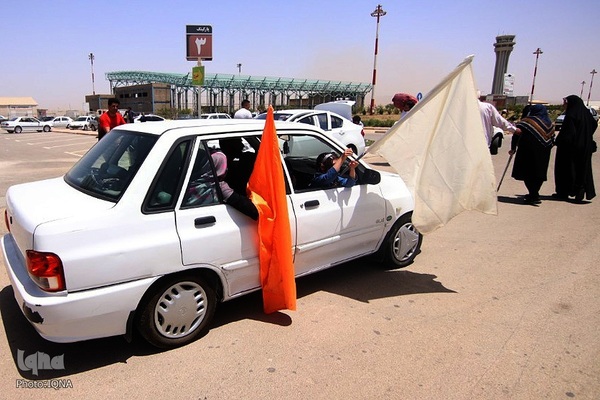 بازگشت حجاج همدانی به میهن اسلامی