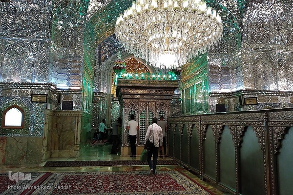 مراسم بزرگداشت روز مباهله در حرم مطهر حضرت شاهچراغ(ع)‎‎