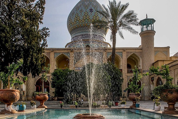 مراسم غبارروبی و عطرافشانی حرم مطهر علی بن حمزه(ع)‎‎