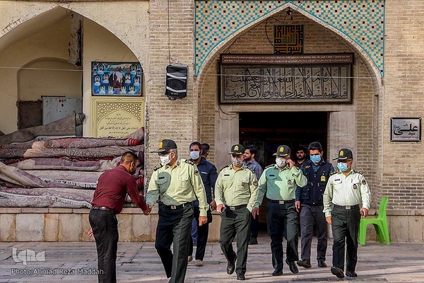 مراسم غبارروبی و عطرافشانی حرم مطهر علی بن حمزه(ع)‎‎