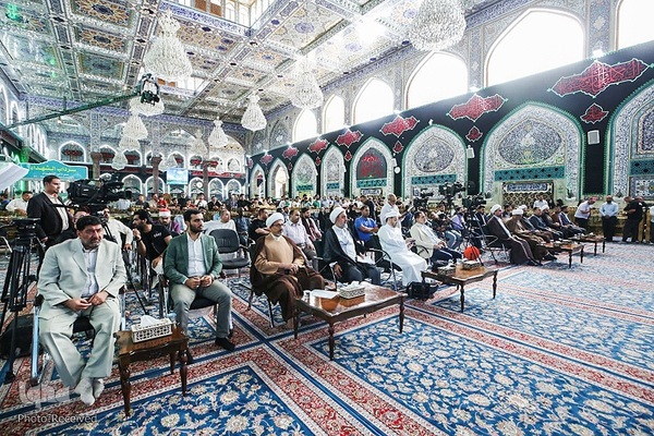 رقابت شرکت کنندگان در روز پایانی مسابقات قرآن کربلا