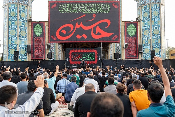 مراسم سیاه‌پوشان امامزاده محمد (ع) کرج