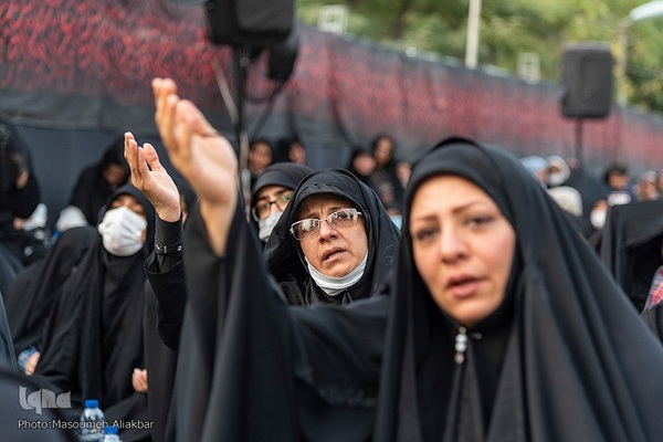 مراسم سیاه‌پوشان امامزاده محمد (ع) کرج