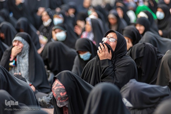 مراسم سیاه‌پوشان امامزاده محمد (ع) کرج