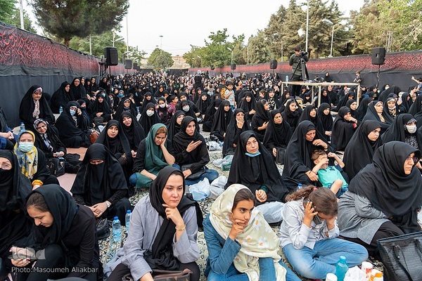 مراسم سیاه‌پوشان امامزاده محمد (ع) کرج