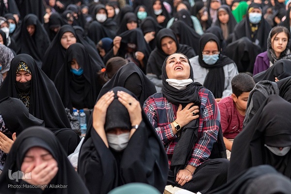 مراسم سیاه‌پوشان امامزاده محمد (ع) کرج