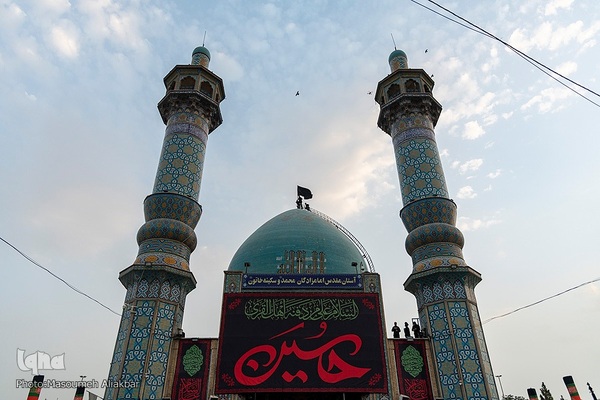 مراسم سیاه‌پوشان امامزاده محمد (ع) کرج