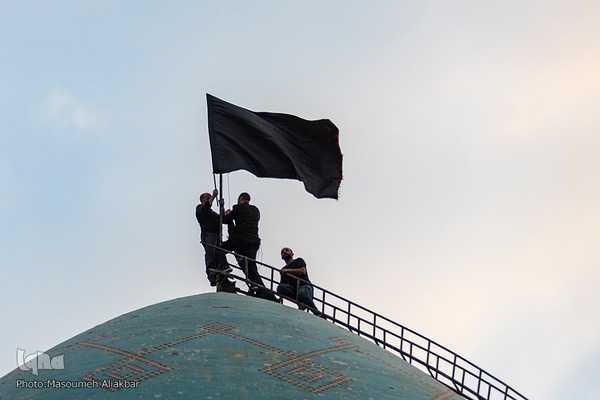 مراسم سیاه‌پوشان امامزاده محمد (ع) کرج