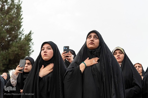 مراسم سیاه‌پوشان امامزاده محمد (ع) کرج