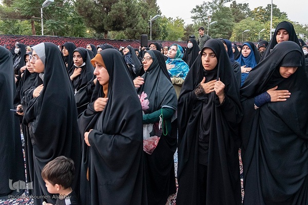 مراسم سیاه‌پوشان امامزاده محمد (ع) کرج