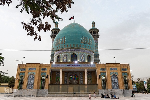 مراسم سیاه‌پوشان امامزاده محمد (ع) کرج