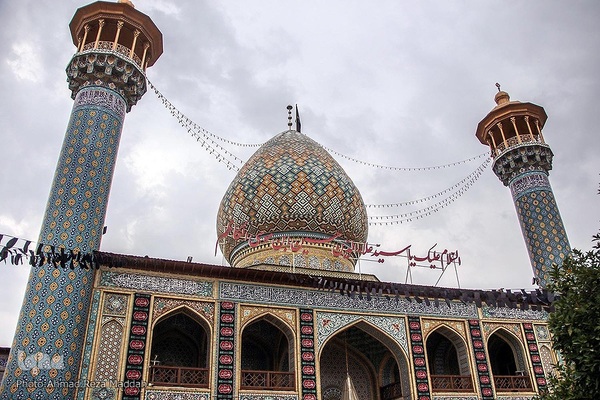 آیین تعویض پرچم آستان مقدس حضرت سید علاءالدین حسین(علیه السلام)‎‎