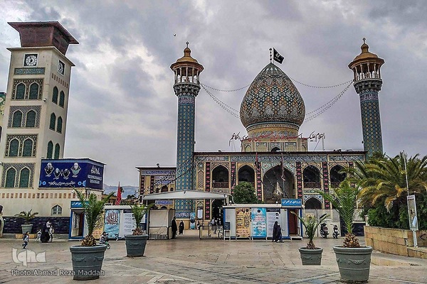 آیین تعویض پرچم آستان مقدس حضرت سید علاءالدین حسین(علیه السلام)‎‎