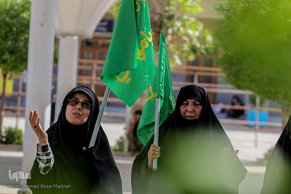 پیاده روی هیئت سه شنبه های مهدوی به سمت شاهچراغ(ع)‎‎