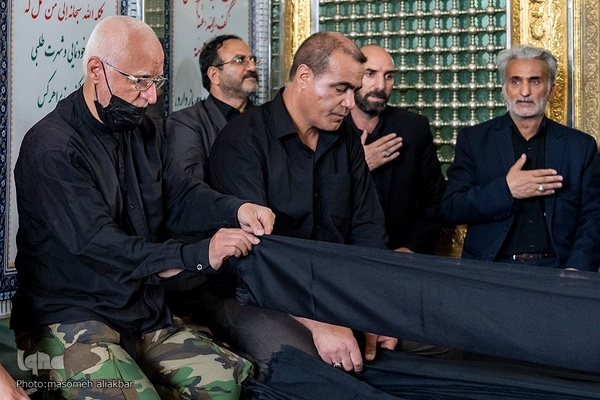 شال اندازی ذاکرین اهل بیت (ع) در کرج