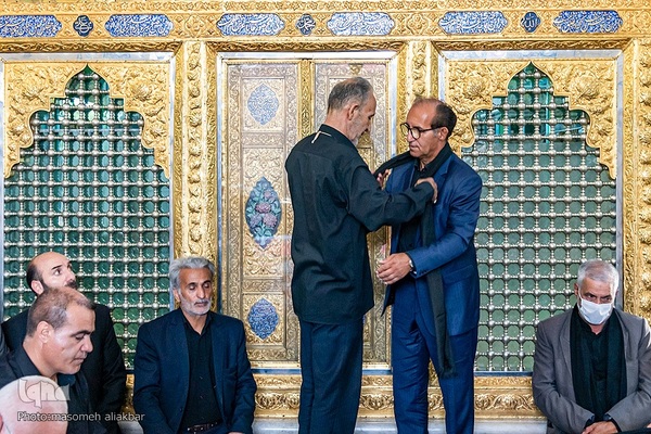 شال اندازی ذاکرین اهل بیت (ع) در کرج