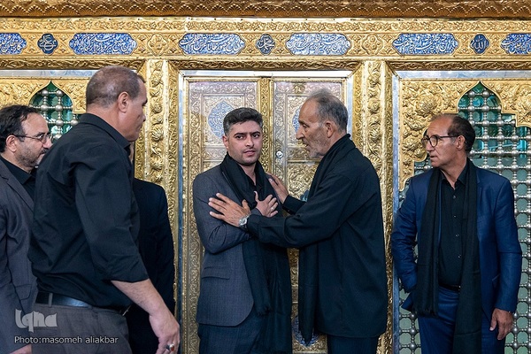 شال اندازی ذاکرین اهل بیت (ع) در کرج