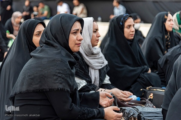 شال اندازی ذاکرین اهل بیت (ع) در کرج