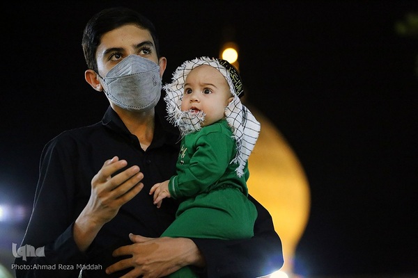 شب اول محرم در حرم شاهچراغ (ع)‎‎