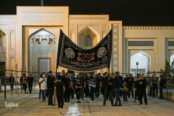 شب اول محرم در حرم شاهچراغ (ع)‎‎