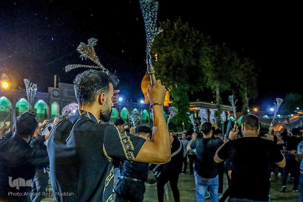شب اول محرم در حرم شاهچراغ (ع)‎‎