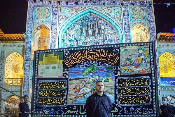 شب اول محرم در حرم شاهچراغ (ع)‎‎
