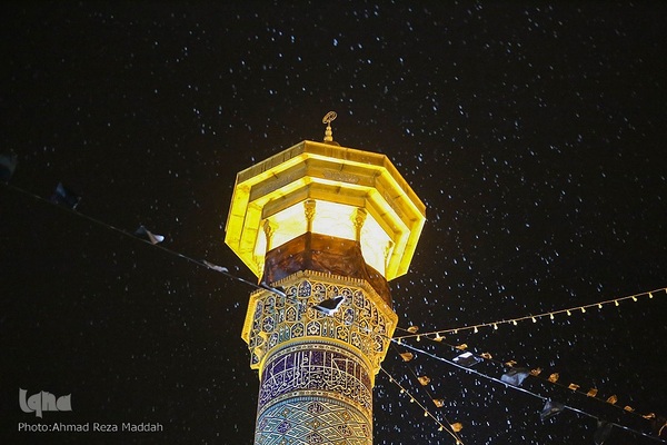 شب اول محرم در حرم شاهچراغ (ع)‎‎