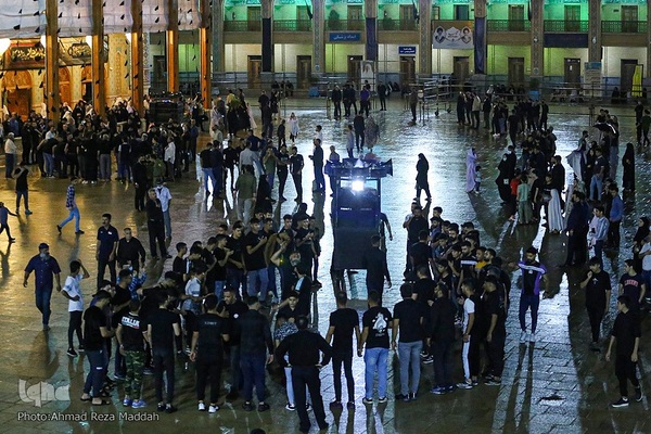 شب اول محرم در حرم شاهچراغ (ع)‎‎