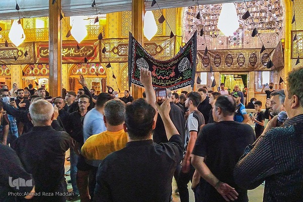شب اول محرم در حرم شاهچراغ (ع)‎‎